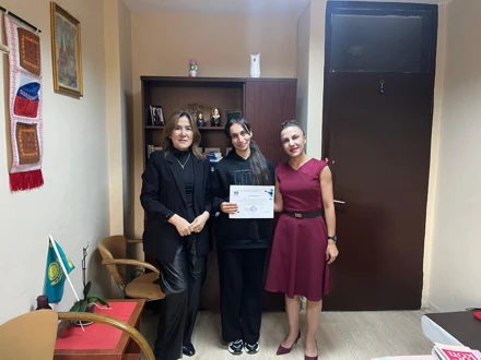 Bölümümüz Öğrencilerinden Leylim Agahanoğlu'nun Başarısı